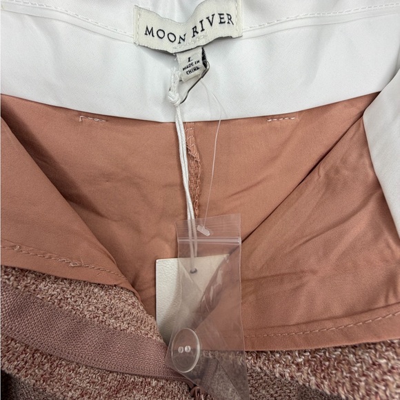 Moon River Brown Pleated Mini Skirt - Picture 5 of 5